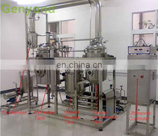 herb extract machinery/rose stevia oil distillation machine essential oil extraction