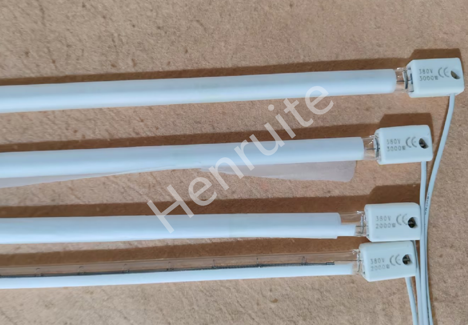 230V 3000W 785mm Single Tube Short Wave IR Infrared Lamp Halogen Bulb for PET Blowing Machines