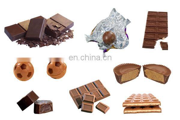 Genyond Full Automatic Chocolate bar Conching Pouring Molding Depositing packing making Machine production plant processing Line