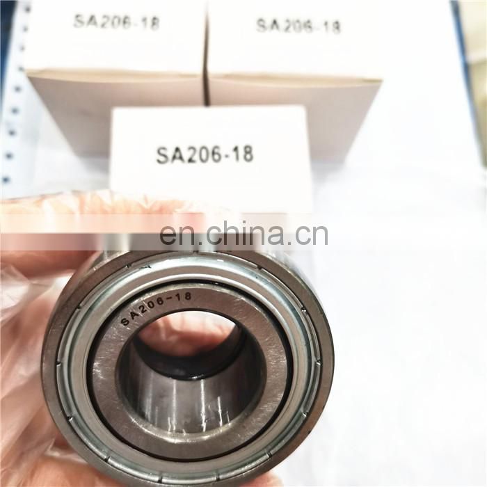 High quality 28.58*62*35.7mm SA206-18 bearing SA206-18 insert ball bearing SA206-18