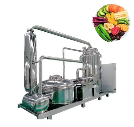 Industrial Beef Fish Shrimp Octopus Vacuum Frying Machine