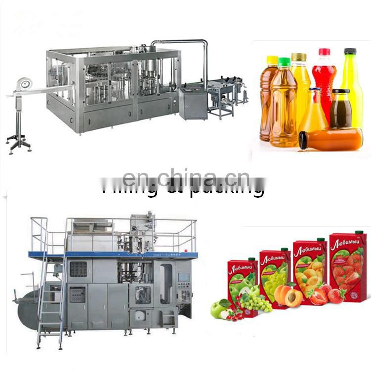 Industrial fruit juice processing line