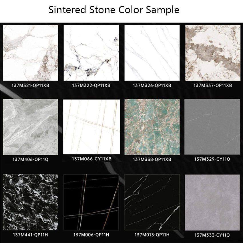 sintered stone color sample
