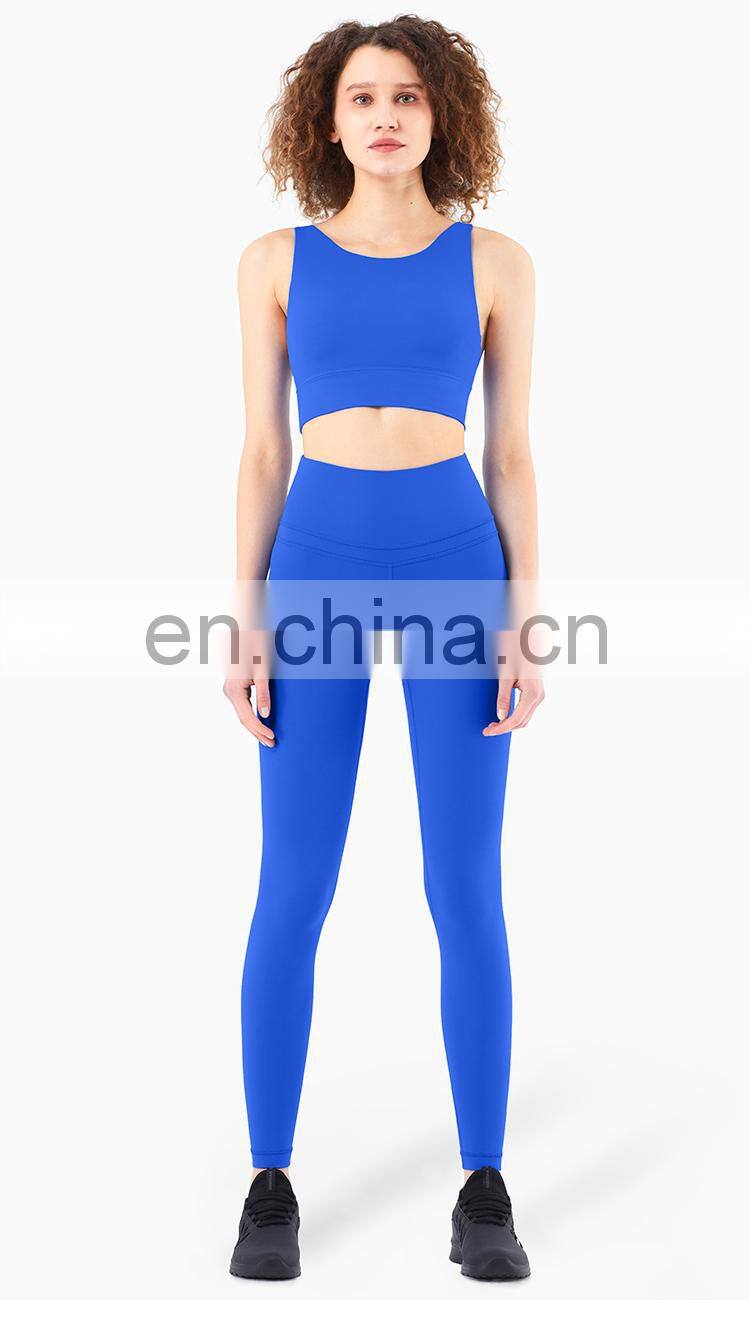 High Waist Yoga Legging Butt Lifting Yoga Pants Sport Leggings With Pocket For Women