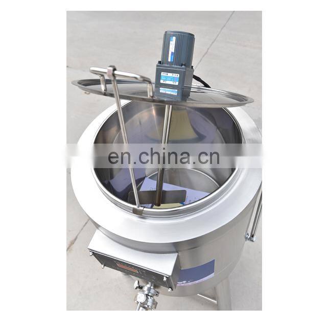 Small scale commercial use 50L liquid juice milk pasteurization tank pasteurizing machine