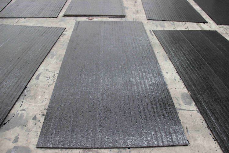 Hardfacing cladding bimetal wear plate high chrome resistance wear plate high impact for liner chutes