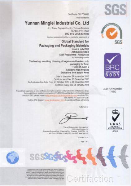 BRC Certification 