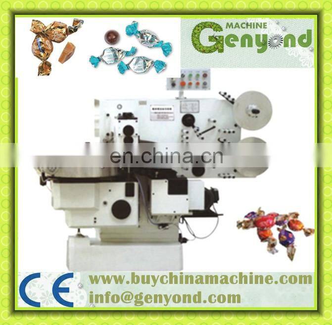 Double Twist Sweet Sugar Sachet Packing Machine/ Small Hard Candy Wrapping Machine