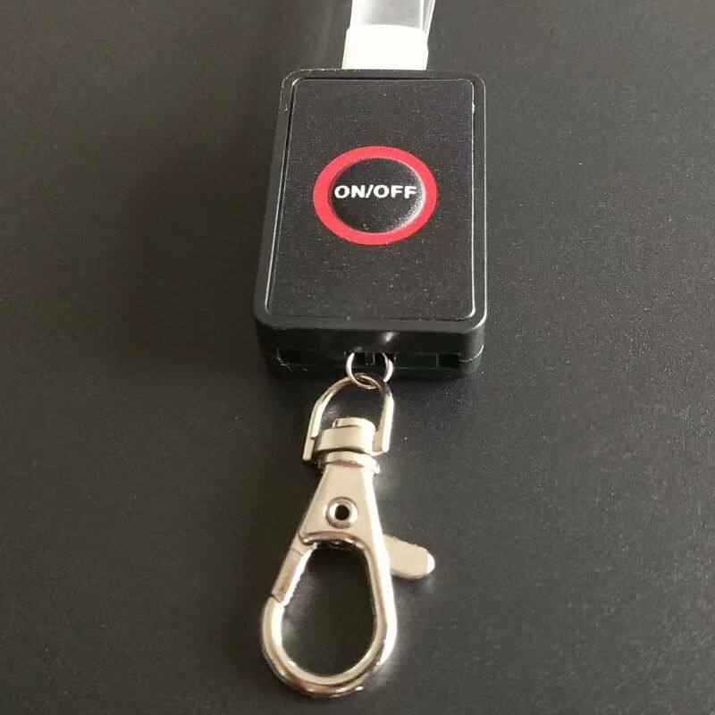 Party Supplies Custom LOGO LED Necklace Glow in Dark TPU Light up LED Lanyard