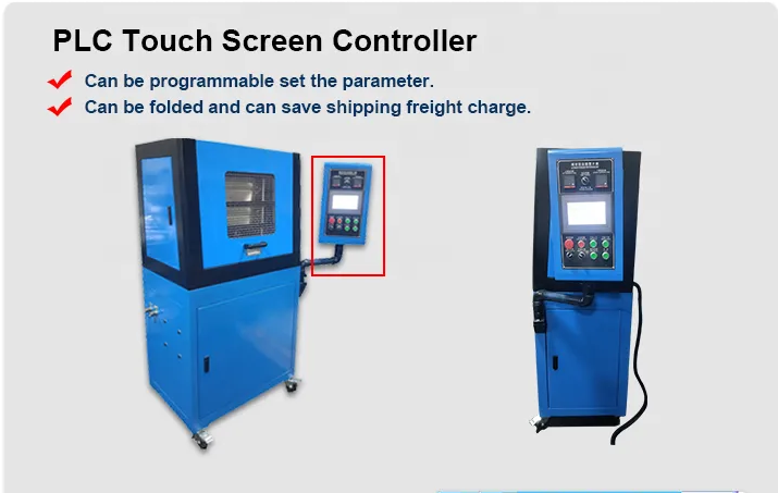 HST-300PT 30ton Lab Hot Press Machine Rubber Plate Vulcanizing Press Testing Test Machine