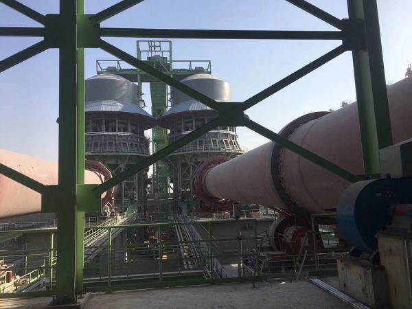 Two 1000tpd active lime production line ignited successfully