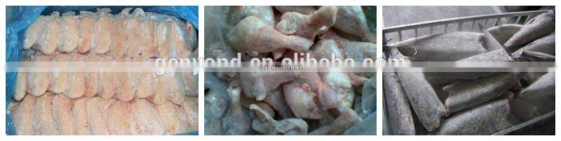 Frozen food unfreezing plant / frozen meat thawing tank