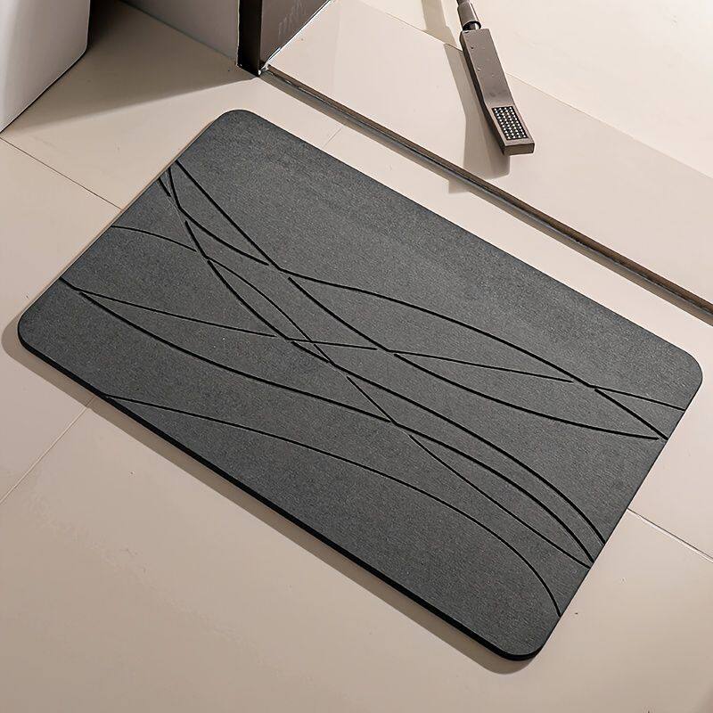 engraved diatomite stone bath mat (5)