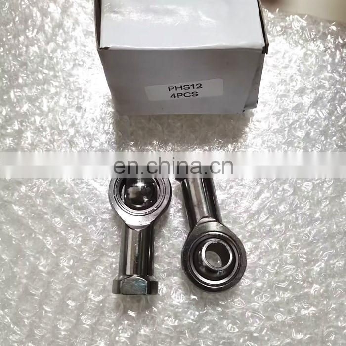 Good price CLUNT 16*30*65mm Stainless steel PHS12 Rod End Bearing PHS12 Ball joint rod end bearing SI12