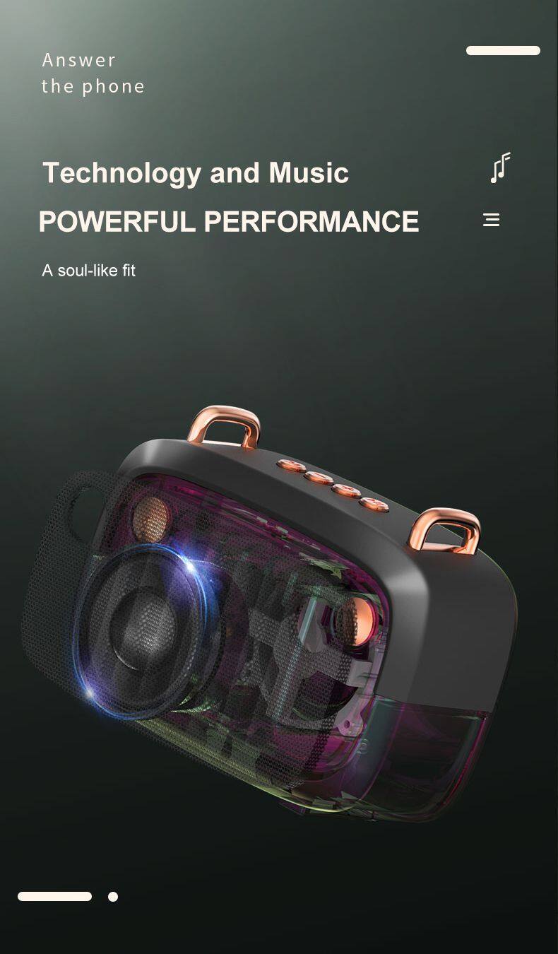 BS32D Wireless Bluetooth speaker Audio FM TF Card Outdoor Portable Mini Music BT Speaker Mini Speakers Bluetooth