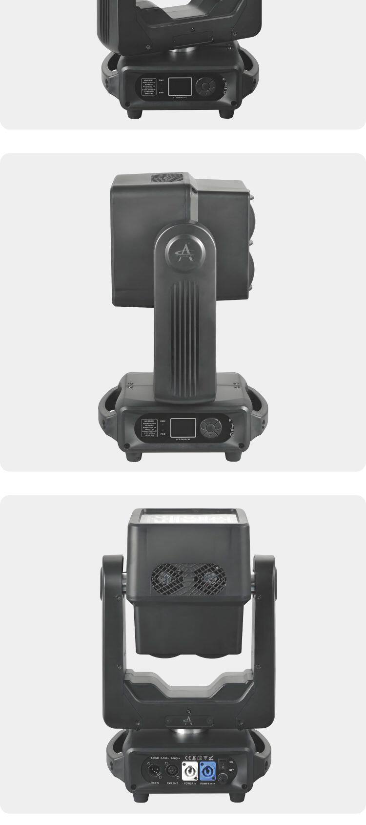 WJ460 Professional Lighting Factory Wholesale 4x60W Double-sided Electrodeless Beam Lighting Double Moving Head Light