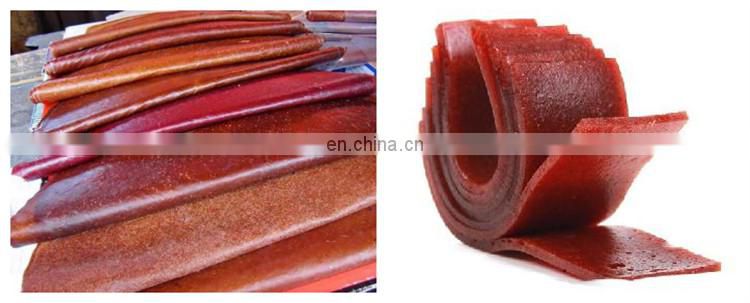 high efficiency fruit leather making machine