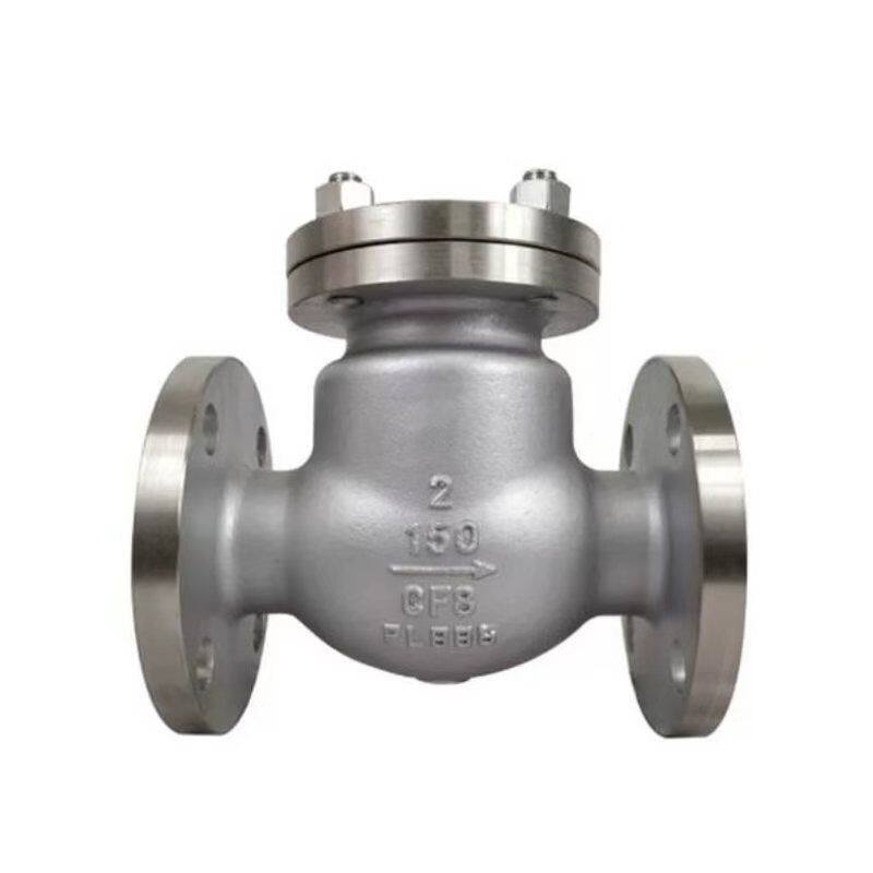 Válvula de retención de balancín de acero inoxidable de alta calidad