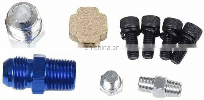 GT45 V-Band Turbo Turbocharger 600+HPs 1.05 A/R 98mm 78 Trim + Oil Return Line