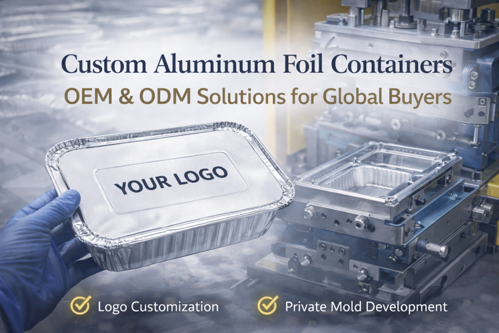 Custom Aluminum Foil Containers OEM & ODM Solutions for Global Buyers