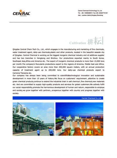 Qingdao Centtral Chem-tech Co.,ltd company overview - view 1
