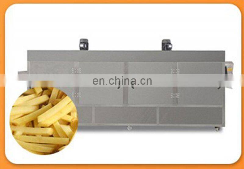 Fully Automatic Frozen French Fries Production Line Fresh Potato Chips Making Machine Price For Factory