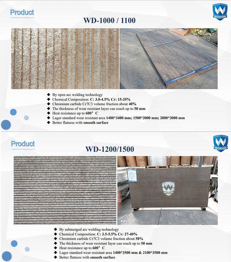 Abrasion pipe elbows chromium carbide overlay plate for coal chutes