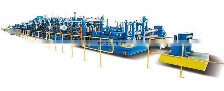 Nanyang automatic flexible forming tube mill line tube making machine erw tube / pipe mill line