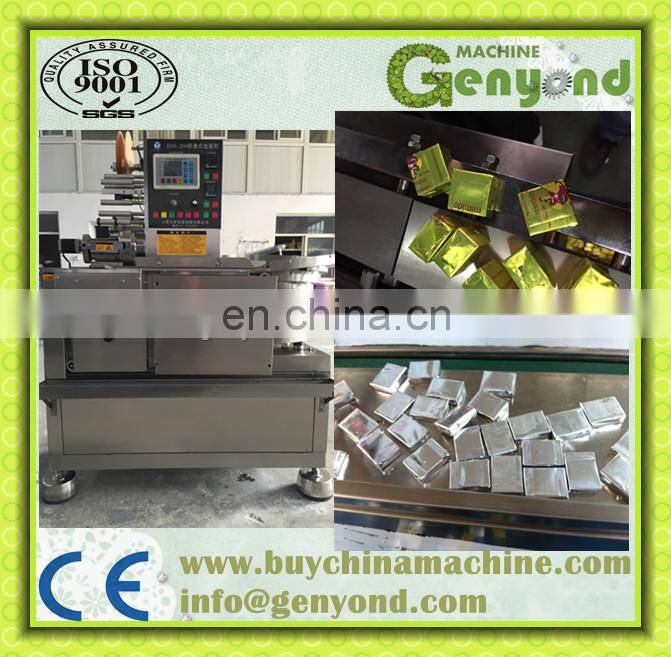 Maggi chicken cube flavor fold wrapping machinery with factory price