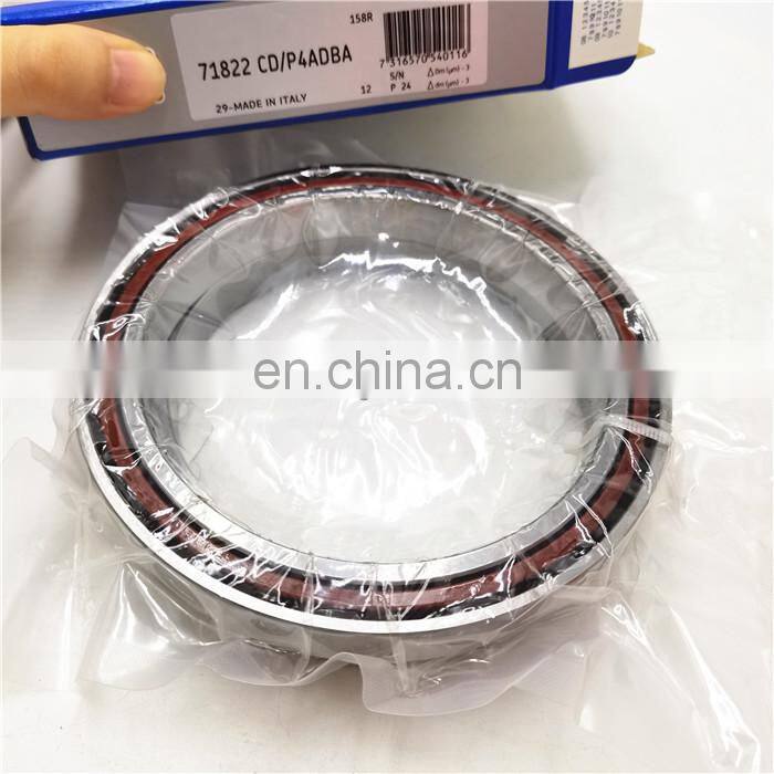 71801CD/P4DBA bearing 71801CD/P4DBA Super Precision angular contact bearing 71801CD/P4DBA size 110*140*16 mm