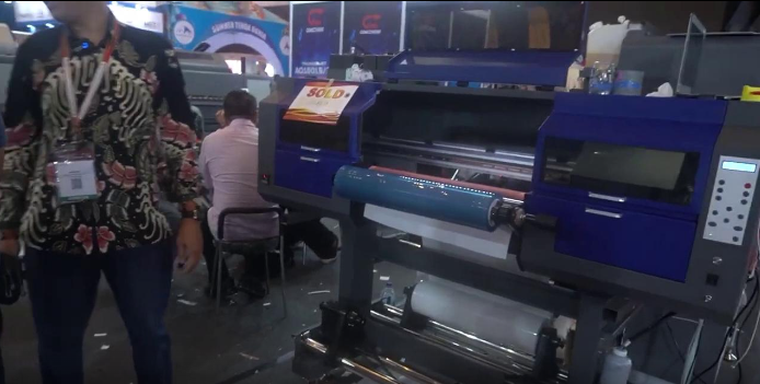 YJ600-UV at exhibition