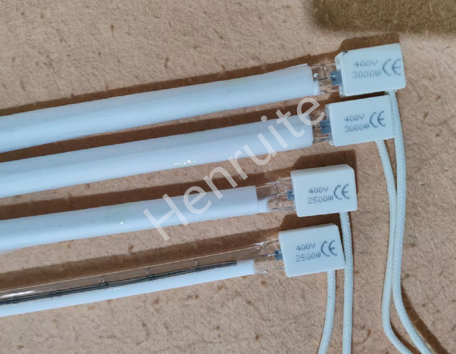 Детали для машины по выдуванию PET бутылок. Инфракрасная кварцевая нагревательная трубка мощностью 2000 Вт. Вольфрамово-галогеновая лампа для нагрева. Инфракрасная лампа