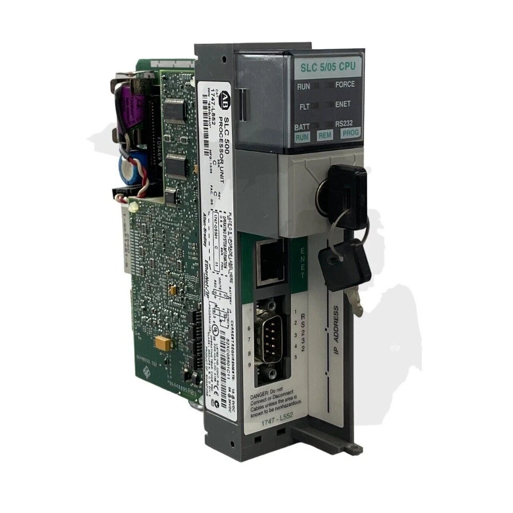 Rockwell 1747-L552 Expansion Rack: SLC 500 System 16 Slot Distributed I/O Solution
