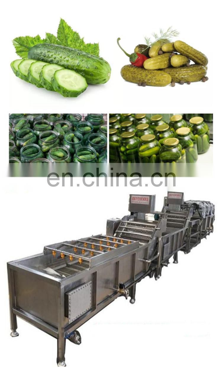 Pickles cucumber tomato carrot making machine equipment pickled vegetable production line