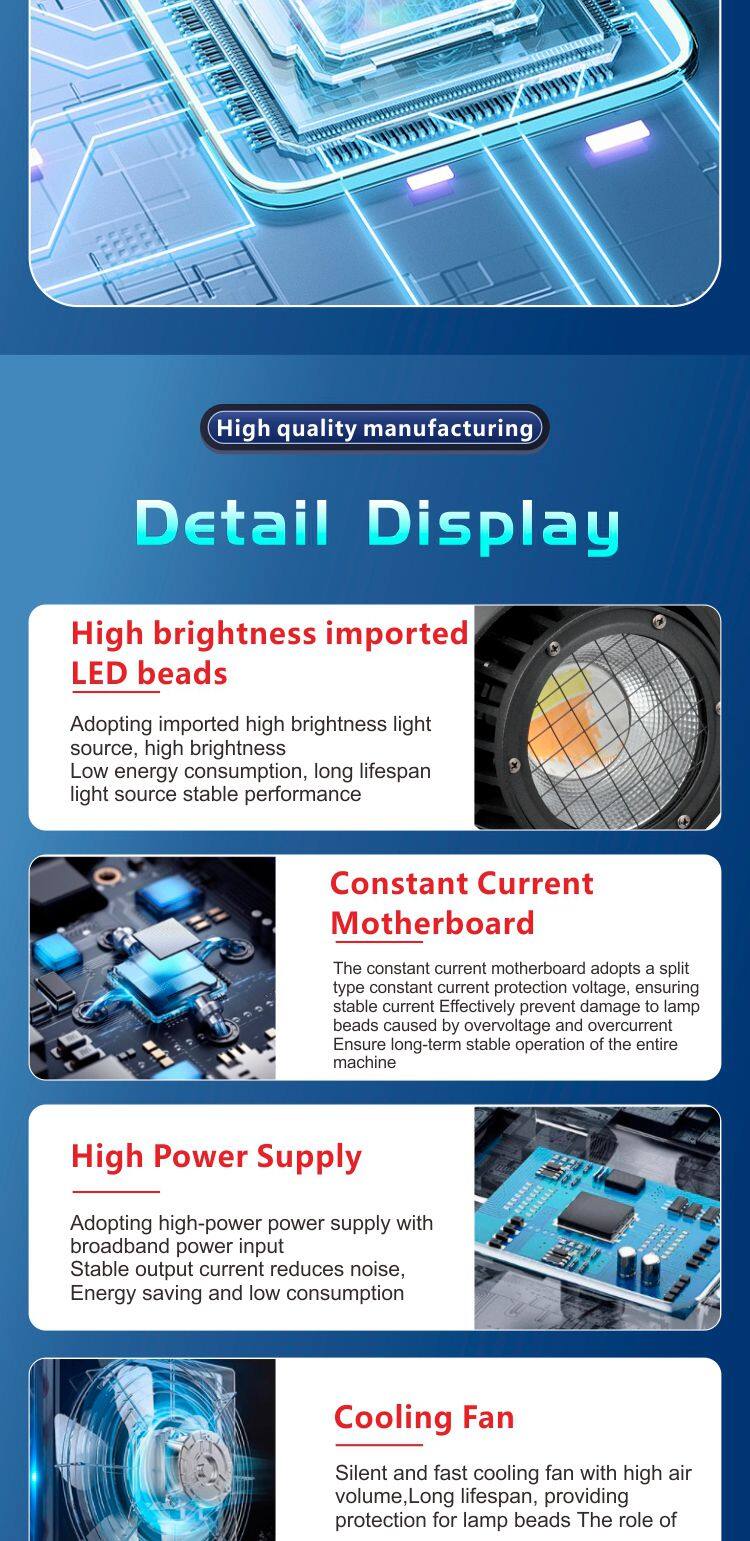 BD04F Binder 4*100W IP65 Waterproof Par Light LED Beads RGBW Full-colored Optional Audience Light
