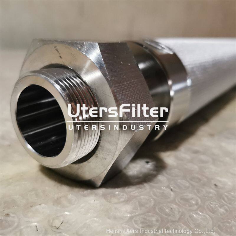 UTERS sintered stainless steel filter element 65x1078mm for Sinopec (5)