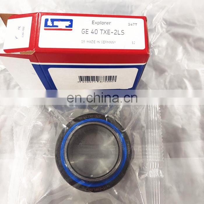 brand bearing GE40TXE-2LS Radial spherical plain bearing GE40TXE-2LS