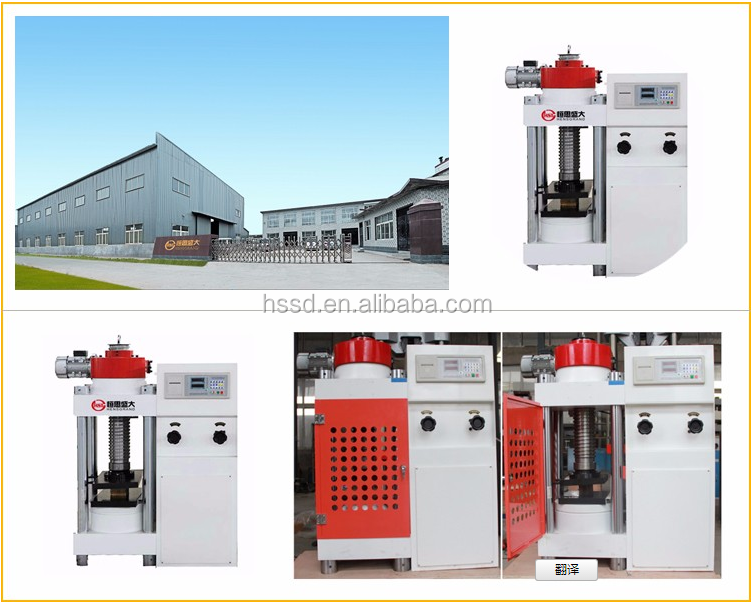 500kn 600kn 60ton 1000kn Computer Controlled Hydraulic Manhole Cover Compression Testing Machine