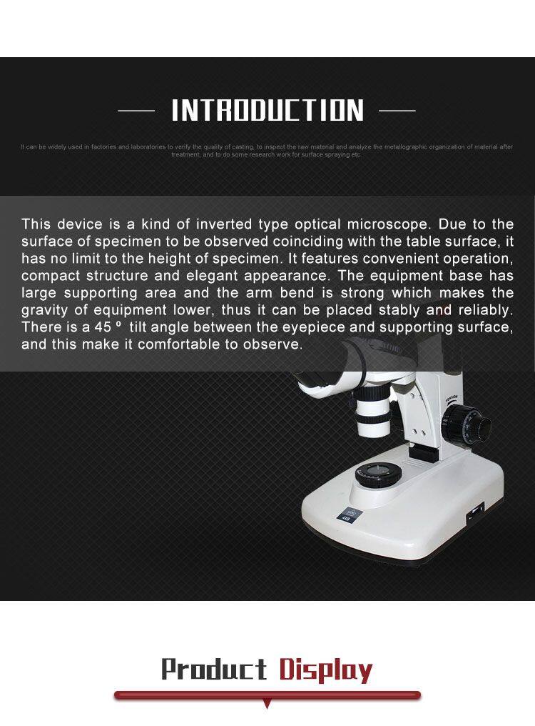 Metallography Microscope / Metallographic Microscope/4XC Digital Microscope