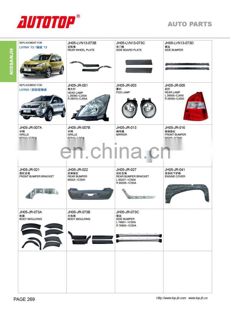 Nissan livina spare parts discount