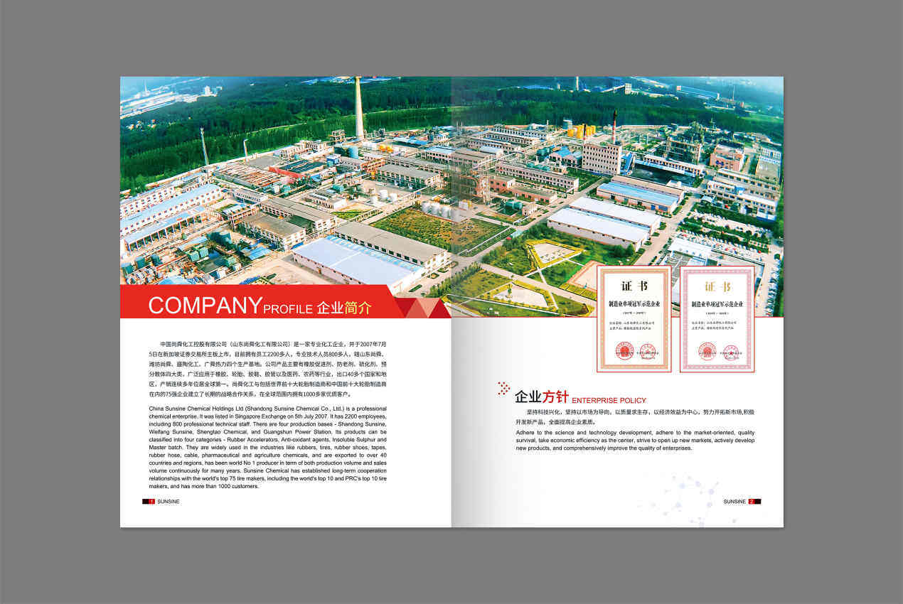 Shandong Sunsine Chemical Co.,ltd company overview - view 1