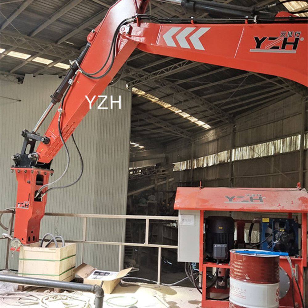 YZH’S high strength rockbreaker boom system 1