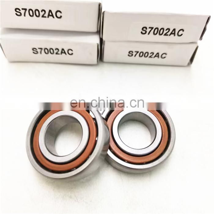 Angular cantact ball bearing S7002AC high quality is in stock