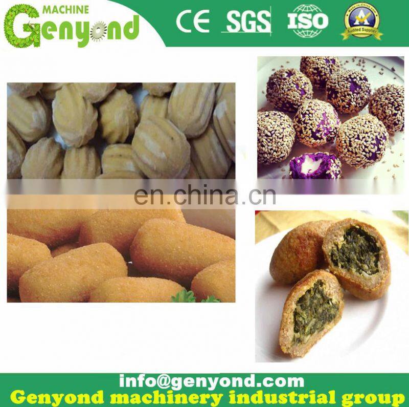 full automatic arepa encrusting forming machine