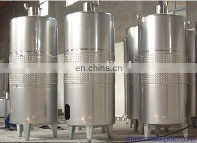 stainless steel cold milk storage tank