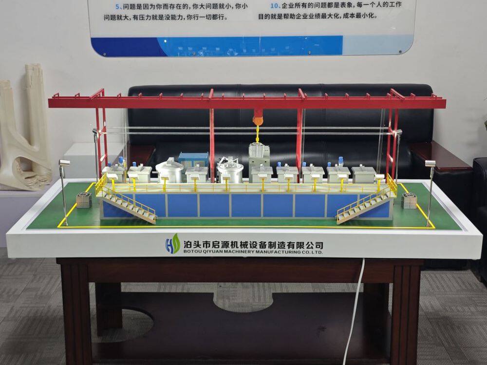 Manufacturer of sand table model for steel plant equipment