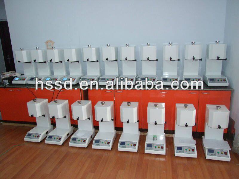 HST MFI MFR Test Meter for Plastic Industry Extrusion Plastometer Melt Flow Index Tester