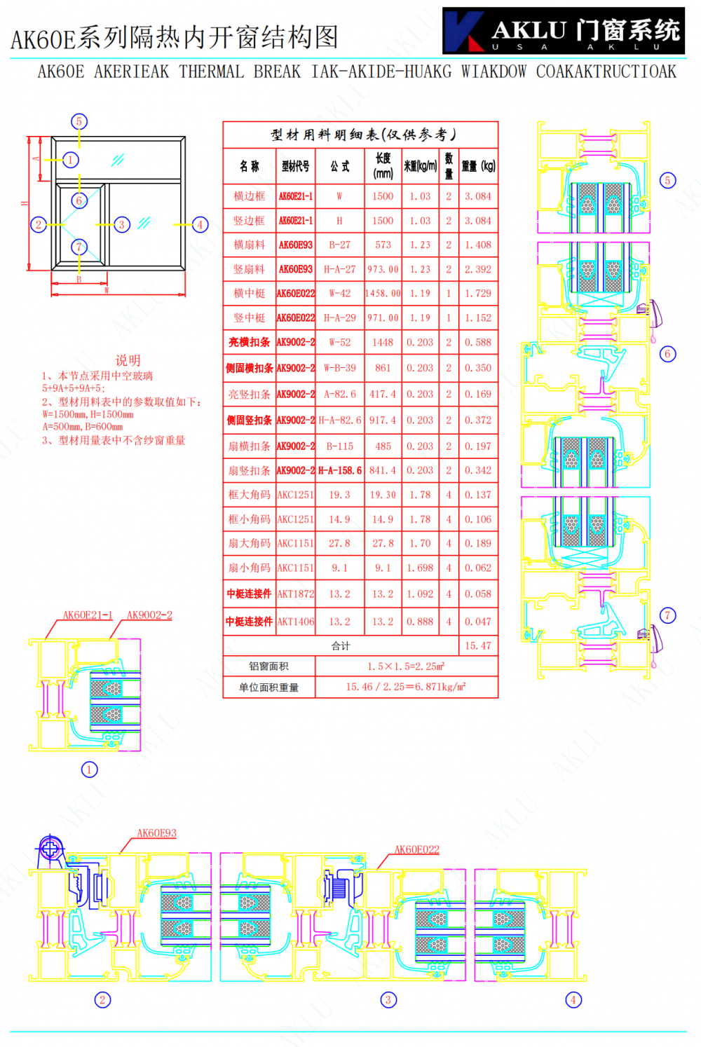 60系列门窗工程类1