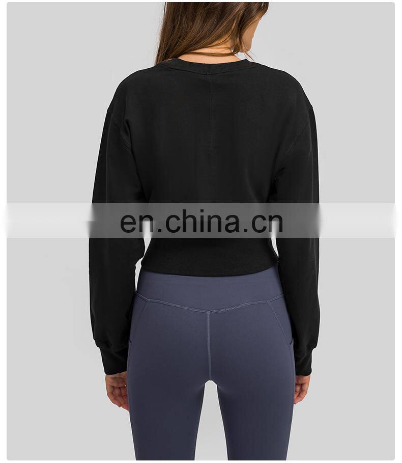 Autumn Custom Sweatshirt Women Hoodies Pullover Crewneck Long Sleeve Hoodie Women Fashion