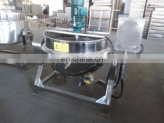 Industrial 500 liter jacketed cooking kettle